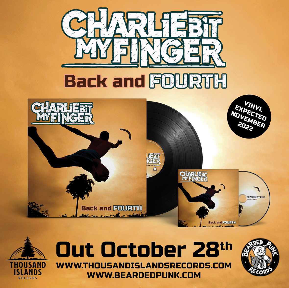 Belgian Pop-punks Charlie Bit My Finger launch pre-orders/pre-saves for new album ‘Back and Fourth’