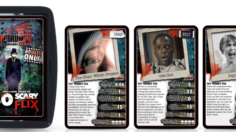 TOP TRUMPS GOES SPOOKY THIS HALLOWEEN WITH CARD GAME…