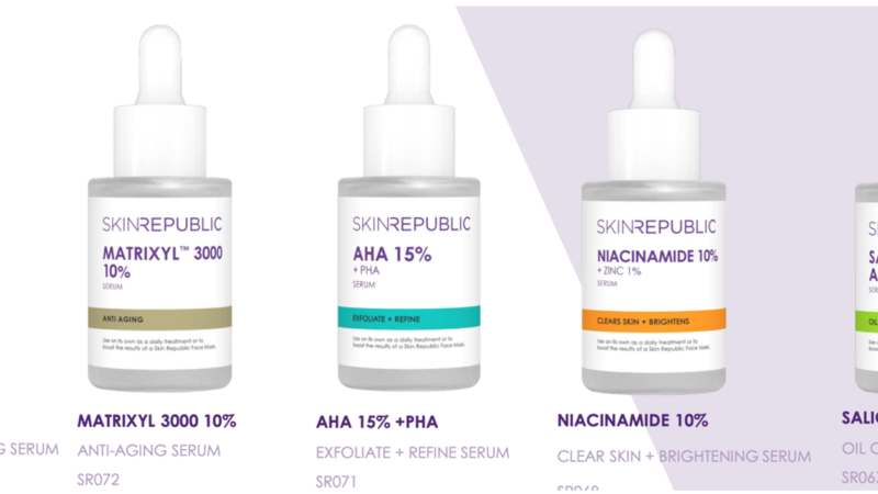 Skin Republic Release Five New Serums Ready For Winter