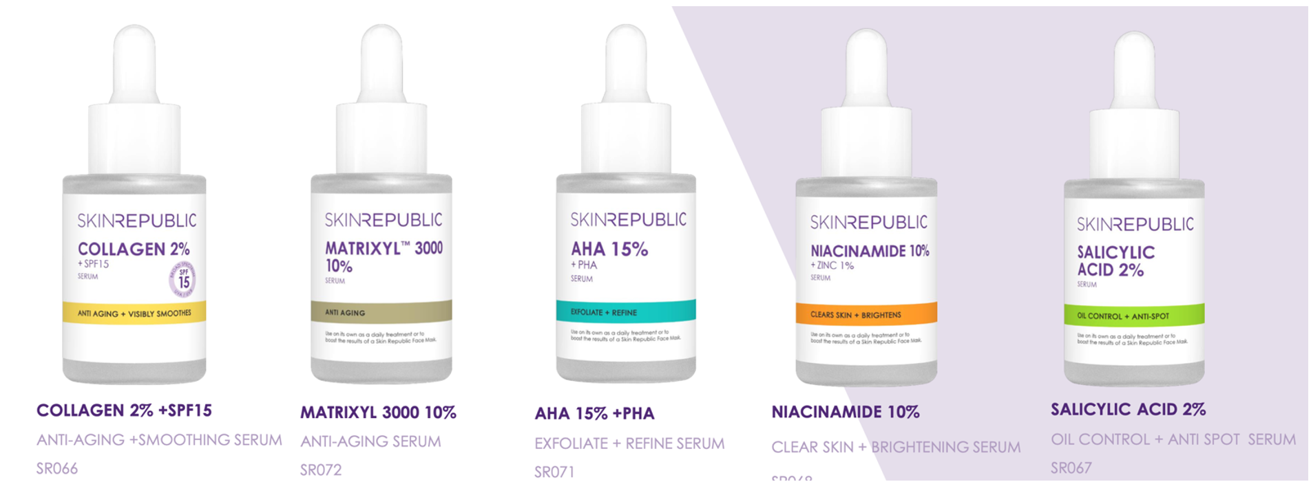 Skin Republic Release Five New Serums Ready For Winter