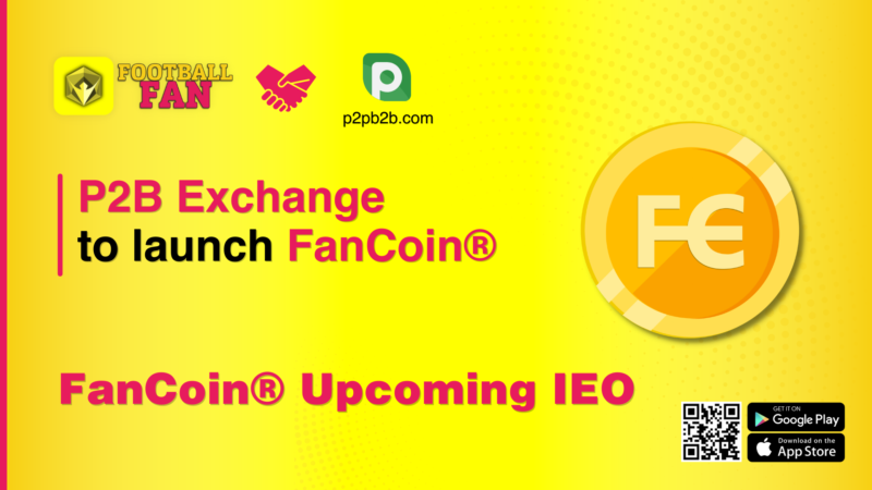 Football Fan app Partners with P2B Exchange for Listing the FanCoin®