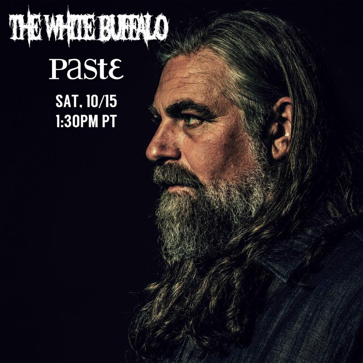 Watch The White Buffalo Perform Live on: “Paste Studio on the Road”