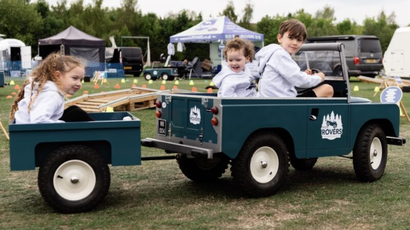 It’s time for the kids to take the driving seat at The Classic Motor Show