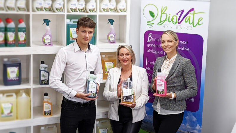 Northants firm Biovate Hygienics secures hat-trick of new recruits to play pivotal role in next stage of growth