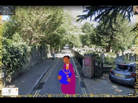 Meet the man leading an online pilgrimage across London – and doodling on your neighbourhood using Google Street View