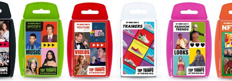 TOP TRUMPS LAUNCHES NEW BRAND PACKS ON HOT, TRENDING TOPICS IN THE RUN UP TO CHRISTMAS