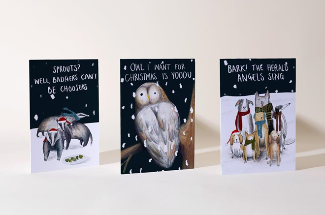 Greetings Card marketplace thortful partners with the RSPCA for its Christmas card collection