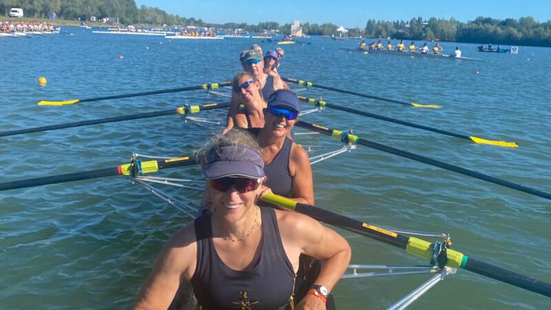 Loughborough Rowers put one oar forward to raise money for Living Without Abuse (LWA)