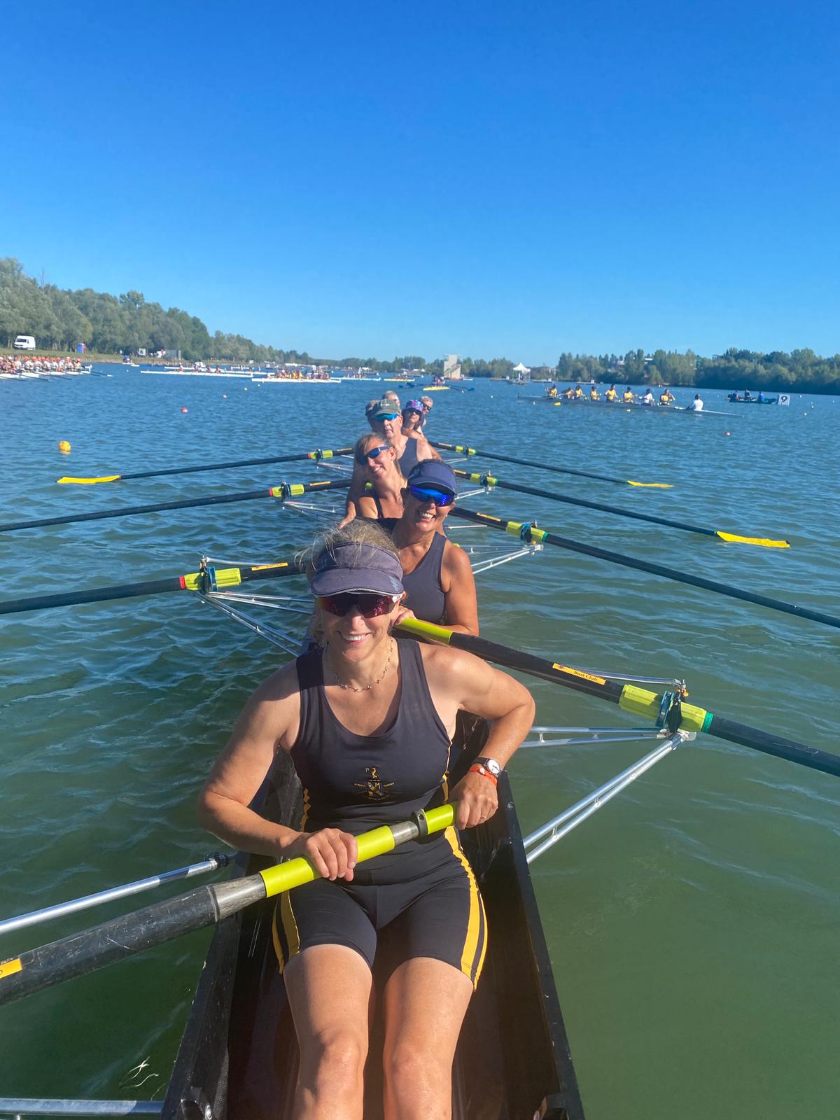 Loughborough Rowers put one oar forward to raise money for Living Without Abuse (LWA)