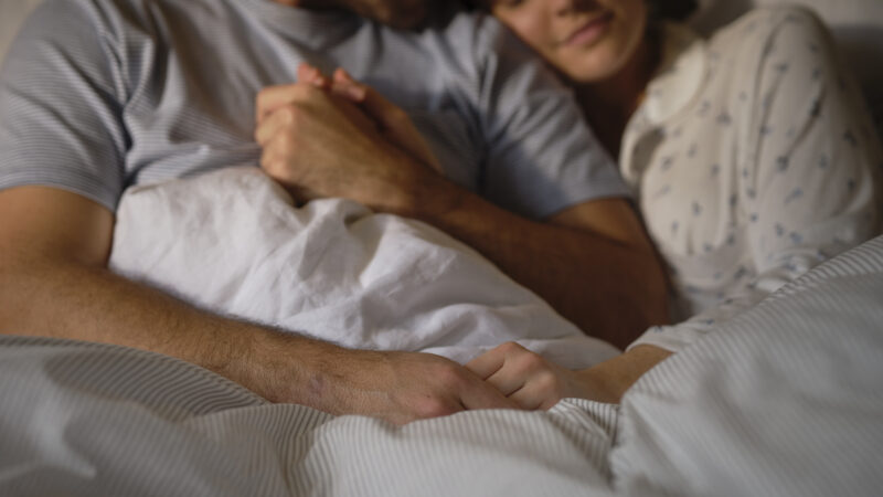 How your couple’s sleep position could be affecting your health