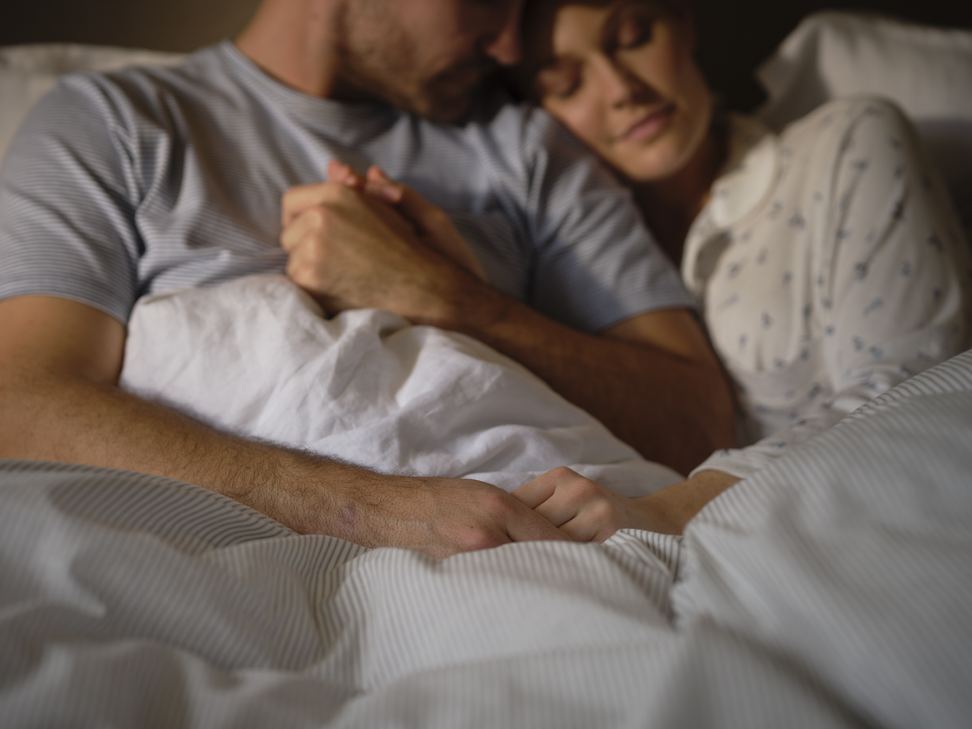 How your couple’s sleep position could be affecting your health