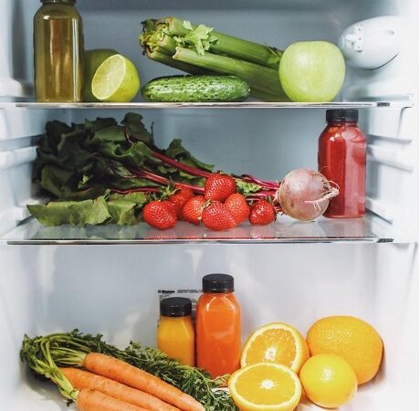 Where do these food items belong: Fridge or cupboard?