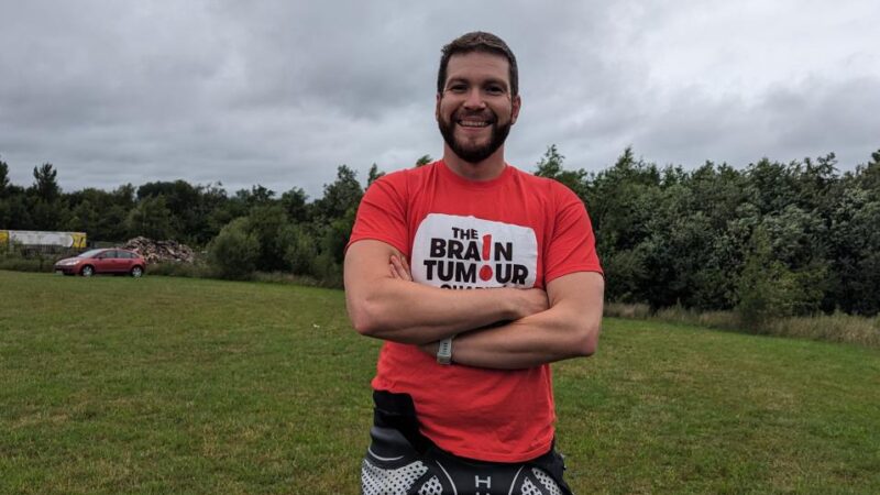 Lancashire man takes on marathon swim after friend’s brain tumour battle