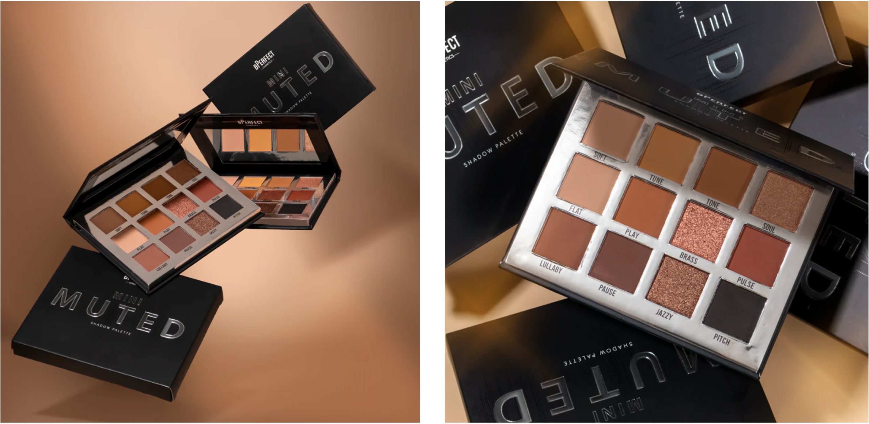 SEND NUDES with BPerfect Cosmetics | Mini Muted Eyeshadow Palette