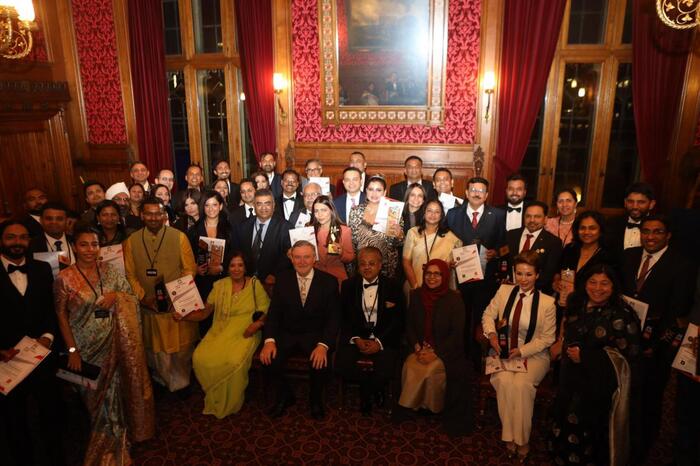 Leadership awards bring Natasha Makhijani and the Oliver Sanderson Group to the House of Lords