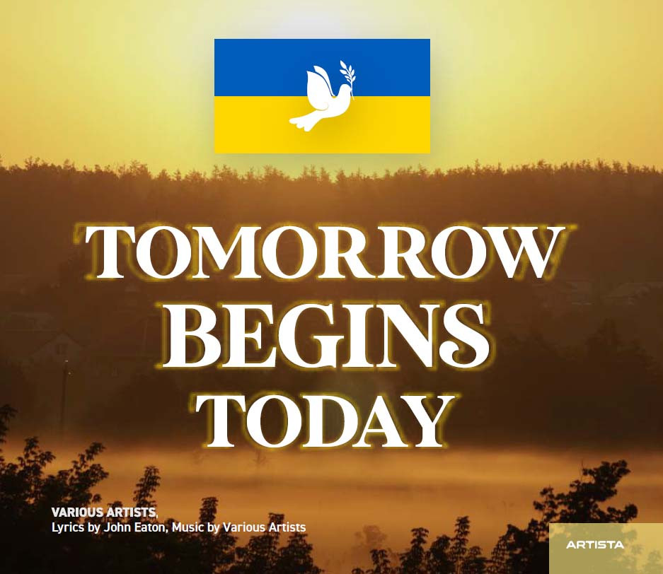 ‘Tomorrow Begins Today’ – A new album of songs to challenge the senses and minds while supporting the Ukraine DEC appeal