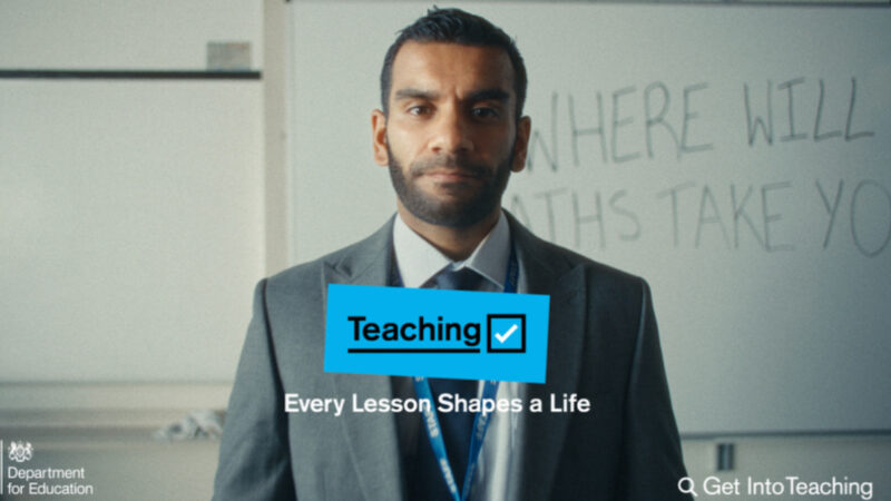 North London based teacher stars in brand-new Get into Teaching TV advert – inspiring the next generation of teachers