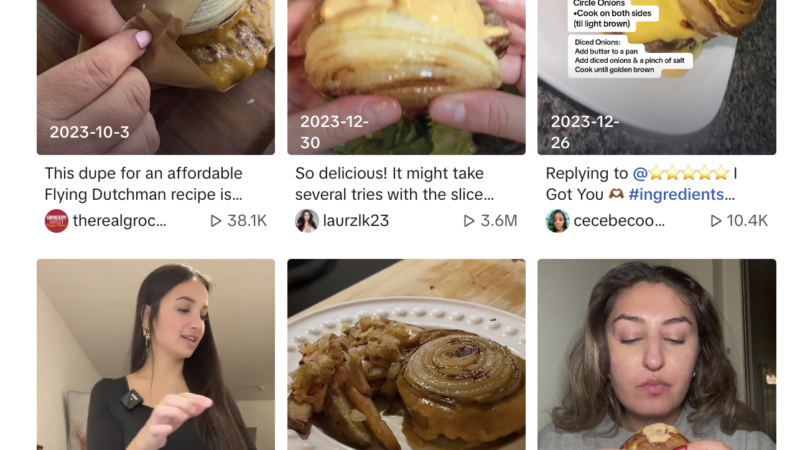 The Flying Dutchman burger is TRENDING on TikTok: how to make your own at home