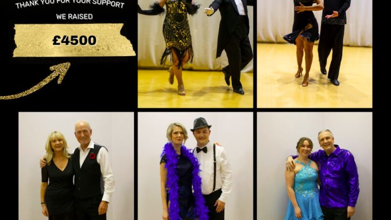 LWA STRICTLY COME DANCING RAISES £4500