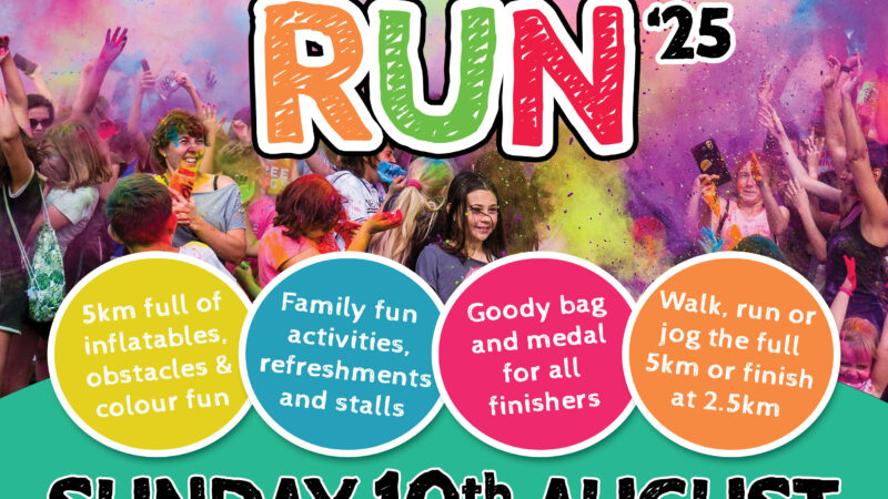 LWA Loughborough Colour Run is back on Sunday 10th August 2025