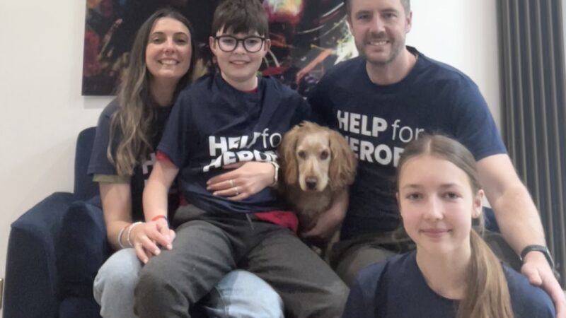 Leicestershire Family Take on Challenge in Tribute Local Hero