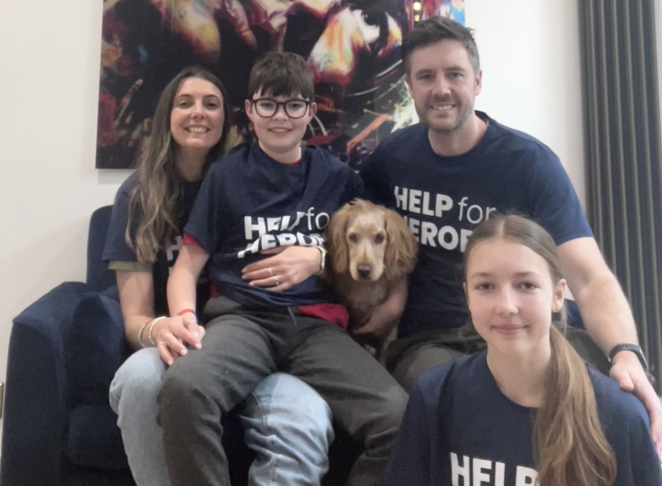 Leicestershire Family Take on Challenge in Tribute Local Hero