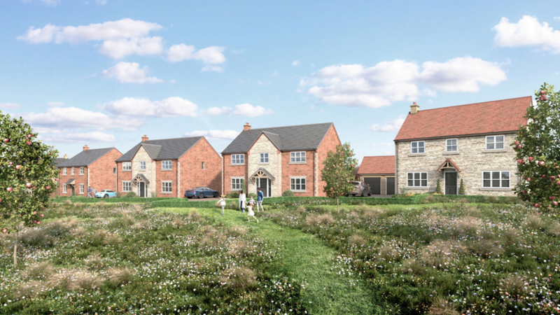 Sustainable community with 79 new homes coming to Rutland town