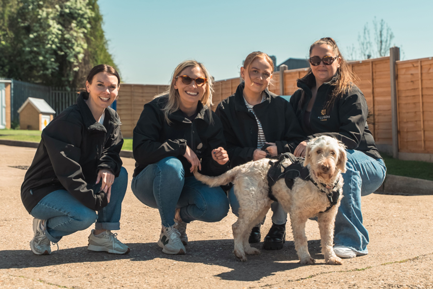 Leicestershire housebuilder lends a helping hand at RSPCA Woodside