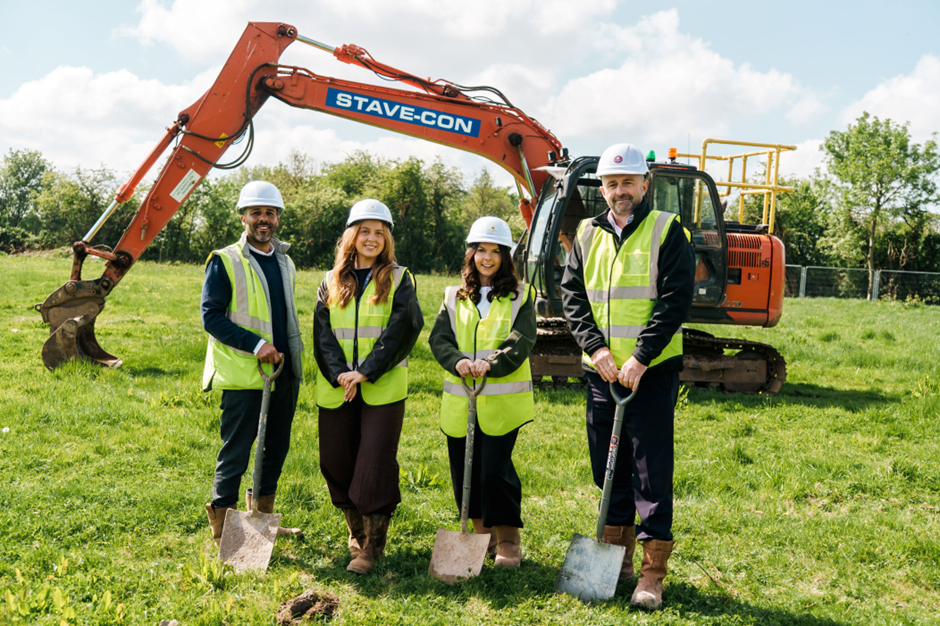 Work commences on 40 brand-new homes in Anstey